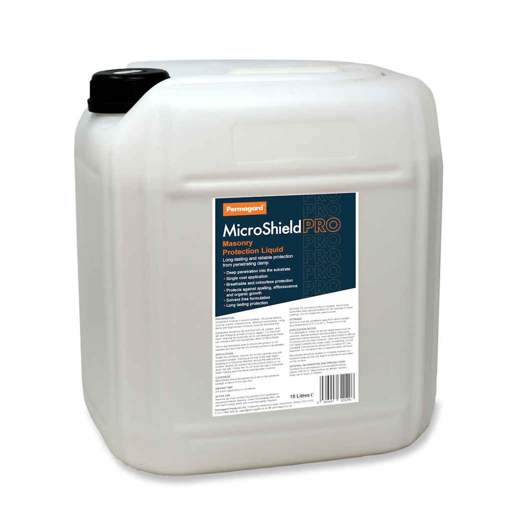 MicroShield PRO 15L - Masonry Water Repellent
