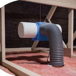 A PIV unit installed in a loft