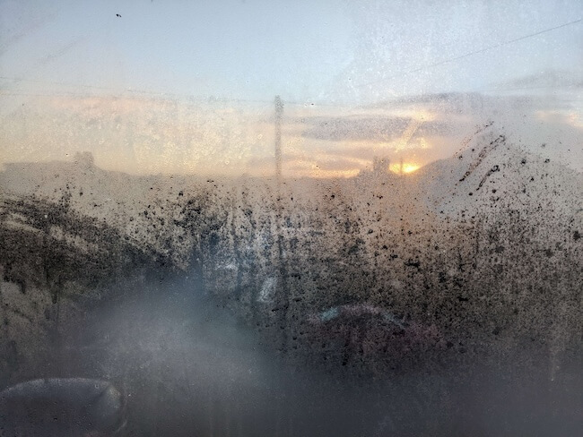 condensation on inside of bedroom window