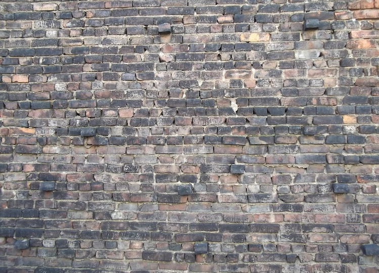 A damaged wall