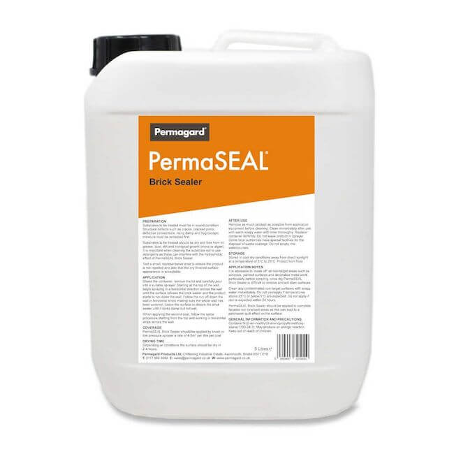 A container of PermaSEAL Brick Sealer